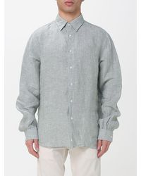 Aspesi - Linen Blend Casual Shirt - Lyst