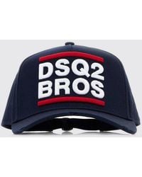 DSquared² - Logo Cotton Twill Cap - Lyst
