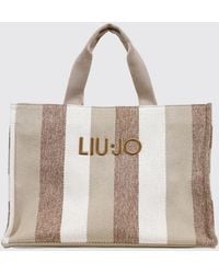 Liu Jo - Tasche Aus Gestreiftem Canvas - Lyst
