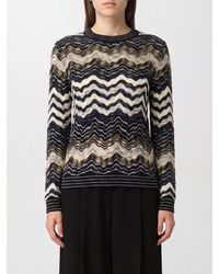 Missoni - Multicolour Zig-Zag Wool Blend Slim Fit Jumper - Lyst