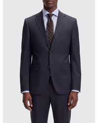 BOSS - Single-Breasted Virgin Wool Blazer With Notch Lapels And Flap Pockets - Lyst