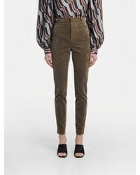 Gucci - Velvet Skinny Trousers - Lyst