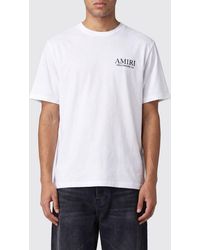 Amiri - Graphic And Logo Print Cotton T-Shirt - Lyst