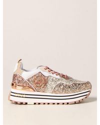 Liu Jo Silvia 53 Glitter Sneakers | Lyst