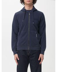 Sun 68 - Cotton Zip-Up Hoodie - Lyst