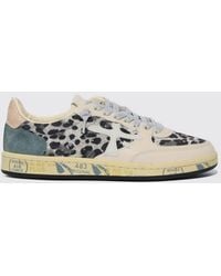 Premiata - Clay Suede Sneakers With Studs - Lyst