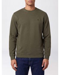 Dondup - Cotton Crewneck Jumper With Contrast Logo - Lyst