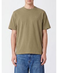 KENZO - Short-Sleeved Cotton T-Shirt With Contrast Embroidered Logo - Lyst