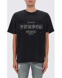 Purple - Cotton T-Shirt With Logo - Lyst