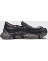 Camper - Karst 2 Smooth Leather Penny Loafers With Vibram Sole - Lyst