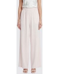 FEDERICA TOSI - Crêpe Palazzo Trousers - Lyst