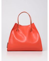 Manila Grace Tote Bags - Red