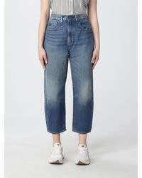 Levi's Denim Rib Cage Crop Flare Jeans 