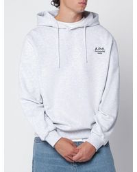 A.P.C. - Relaxed Fit Hoodie - Lyst