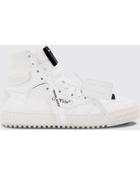Off-White c/o Virgil Abloh - Sneakers 3.0 Off Court in pelle e tessuto - Lyst