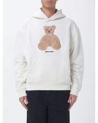 Palm Angels - Teddy Bear Cotton Hooded Sweatshirt - Lyst
