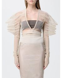 Rick Owens - Sheer Tulle Top - Lyst
