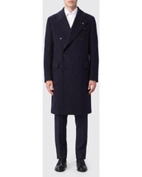 Tagliatore - Long Double-Breasted Coat - Lyst