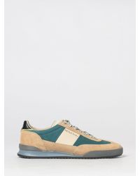 Paul Smith - Dover Bicolor Leather And Nubuck Sneakers With Logo - Lyst