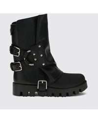 Dolce & Gabbana - Dolce &Amp Gabbana Flat Ankle Boots - Lyst