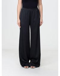 Fabiana Filippi - High-Waisted Wide-Leg Palazzo Trousers With Elastic Waistband - Lyst
