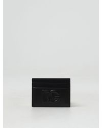 Dolce & Gabbana - Portacarte di credito in pelle - Lyst