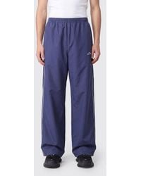 Balenciaga - Cotton-Blend Jogging Trousers With An Elasticated Waist And Logo - Lyst