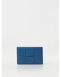 Bottega Veneta - Credit Card Holder In Woven Nappa - Lyst