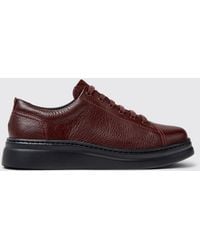 Camper - Baskets Runner Up En Cuir Martelé - Lyst