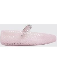 Jimmy Choo - The Jelly Mary Jane Flats - Lyst