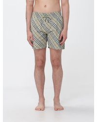Burberry - Check Swimsuit - Lyst