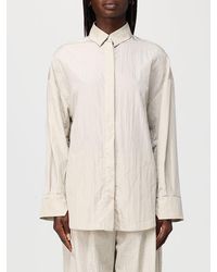 Max Mara - Relaxed Technical Canvas Shirt - Lyst