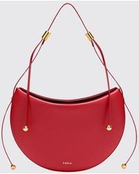Furla - Moonstone M Leather Bag - Lyst