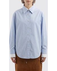 Acne Studios - Cotton Casual Shirt With Double-Layer Effect - Lyst