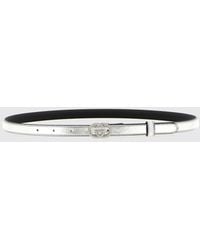 Gucci - Laminated Calfskin Belt - Lyst