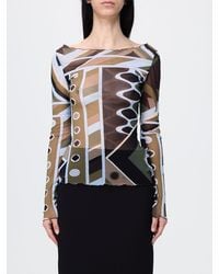 PUCCI - Printed Technical Fabric Top - Lyst