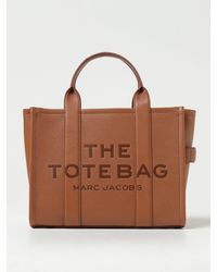 Marc Jacobs - Borsa The Medium Tote Bag in pelle a grana - Lyst