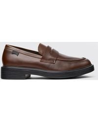 Camper - Dean Leather Loafers - Lyst