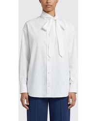 KENZO - Cotton Poplin Shirt - Lyst