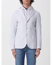 Eleventy - Single-Breasted Piqué Jersey Blazer - Lyst