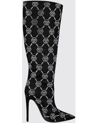 Philipp Plein - Flat Ankle Boot - Lyst
