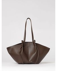 Yuzefi - Large Mochi Hammered Leather Bag - Lyst