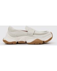 Camper - Karst 2 Smooth Leather Loafers With Vibram Rubber Sole - Lyst