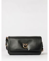 Pinko - Love Bag Click Soft Horizontal Nappa Leather Bag - Lyst