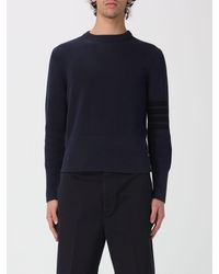 Thom Browne - Cotton Crew Neck Pullover - Lyst