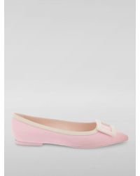 Roger Vivier - Gommettine Ball Patent Leather Ballet Flats - Lyst