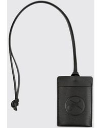 A.P.C. - Dough Smooth Leather Card Holder With Embossed Logo - Lyst