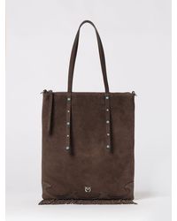 Pinko - Fringed Suede Shopping Bag - Lyst