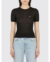 Vivienne Westwood - Orb Logo Cotton T-Shirts - Lyst