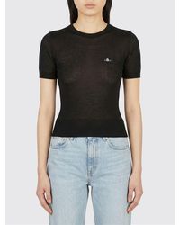 Vivienne Westwood - Orb Logo Cotton T-Shirts - Lyst